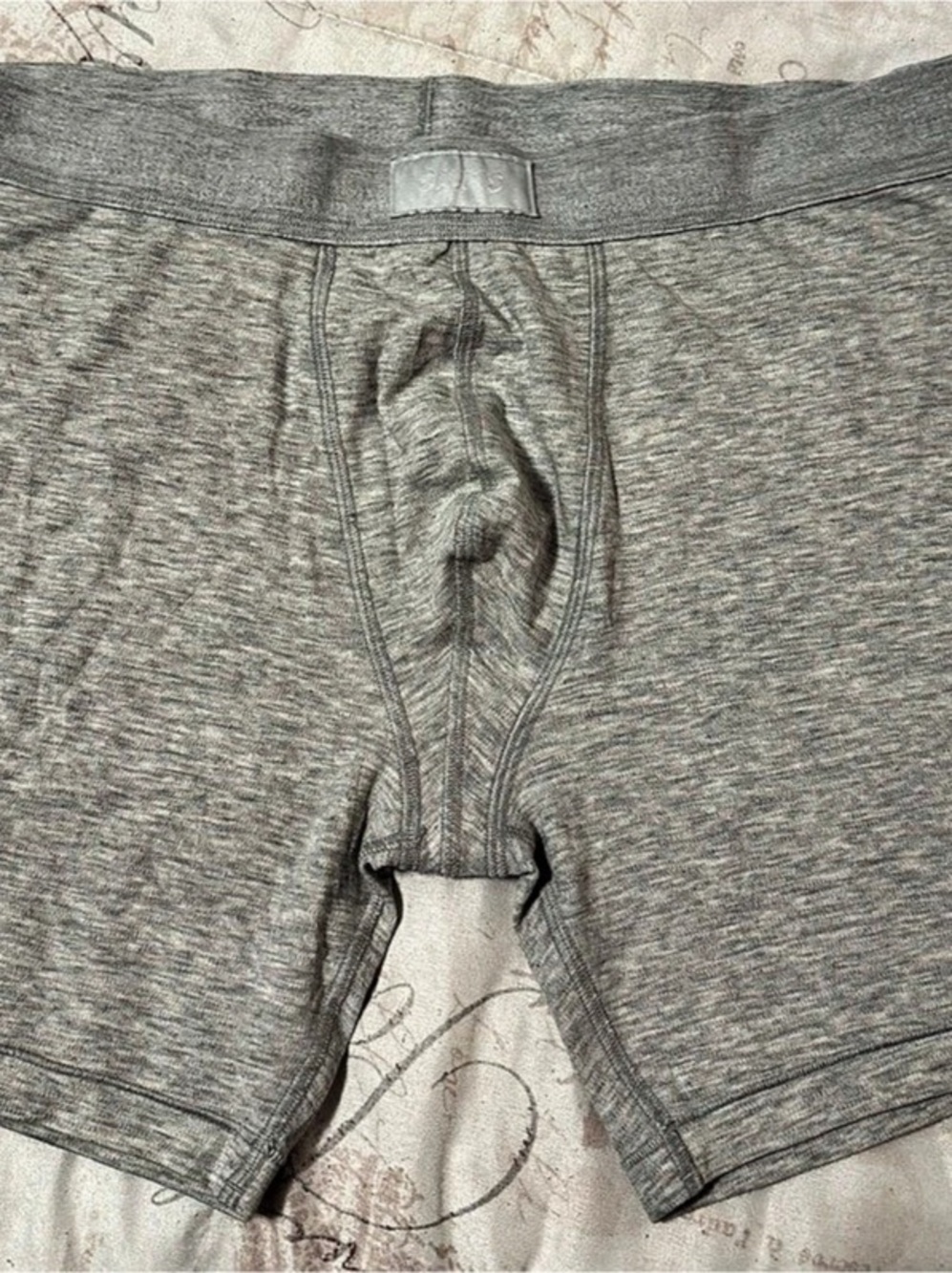 SKIMS Men's Boxer Briefs XL Gray